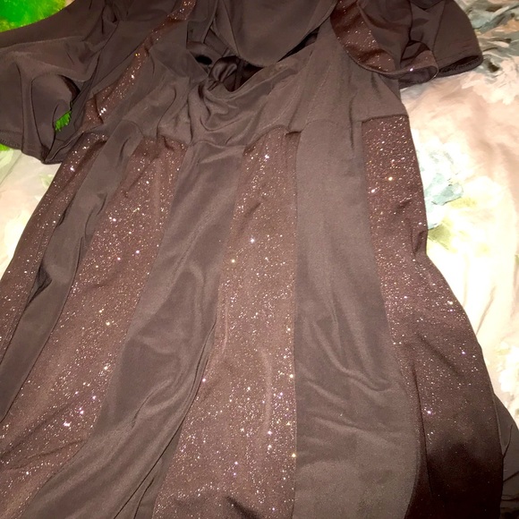 A gray strap dress from dress barn - Picture 2 of 4